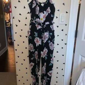 floral jumpsuit